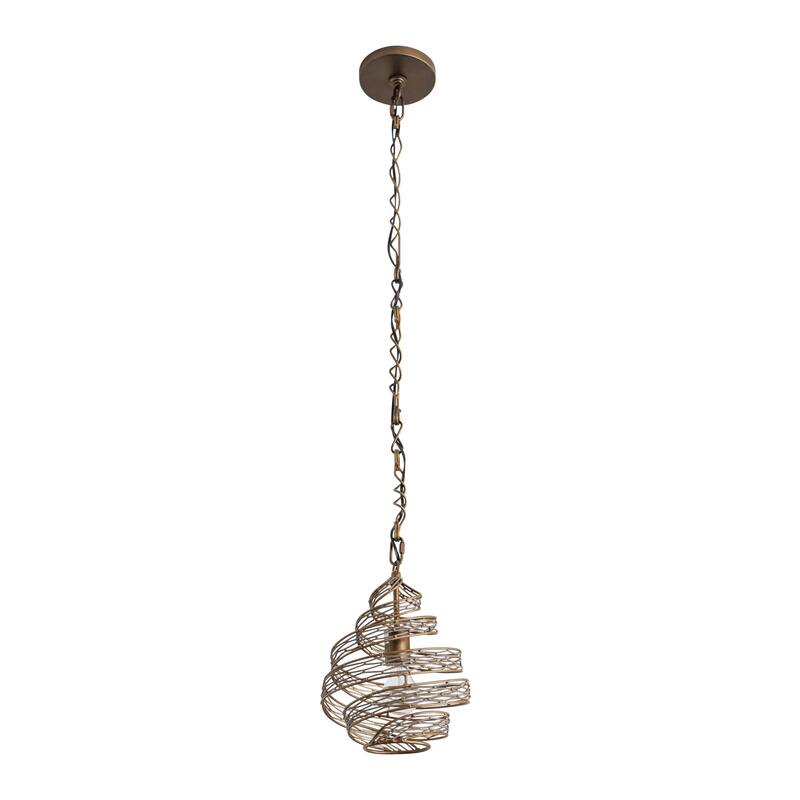 Varaluz Flow 1-Light Twist Mini Pendant