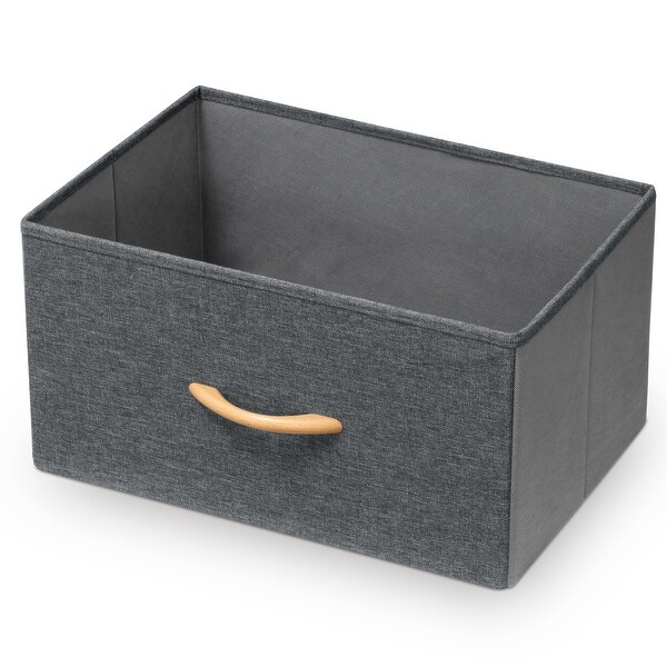 Foldable Fabric Storage Cubes, Home Organizer Set, Toy Bins