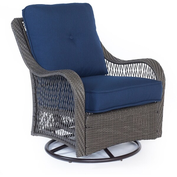 hanover orleans outdoor swivel rocking chairs