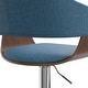 preview thumbnail 34 of 43, WYNDENHALL Calinda Mid Century Modern 33 inch Adjustable Swivel Bar Stool