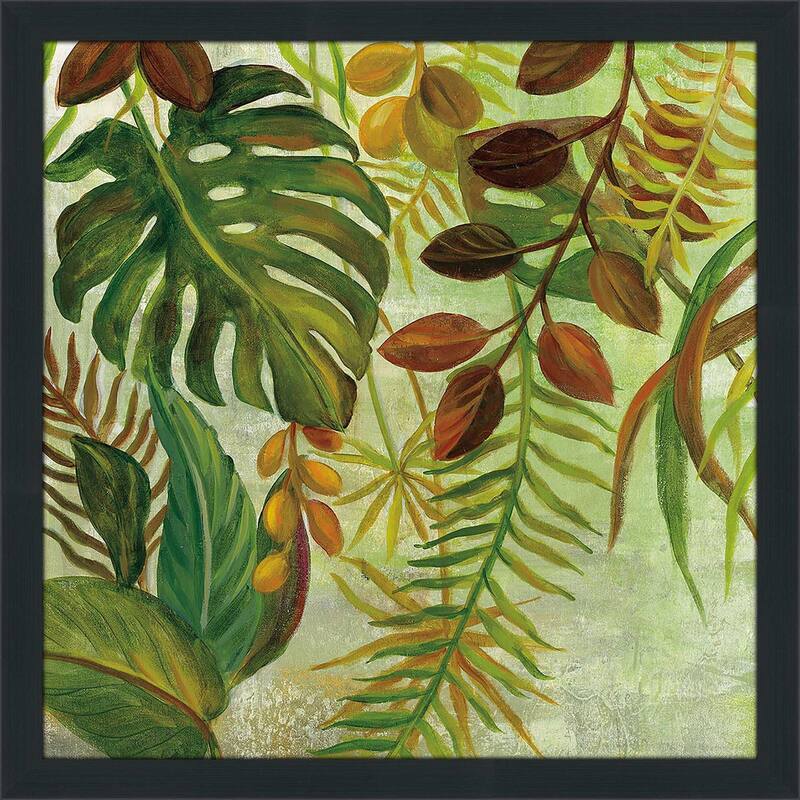 "Tropical Greenery I" by Silvia Vassileva Print on Acrylic