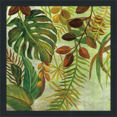 "Tropical Greenery I" by Silvia Vassileva Print on Acrylic