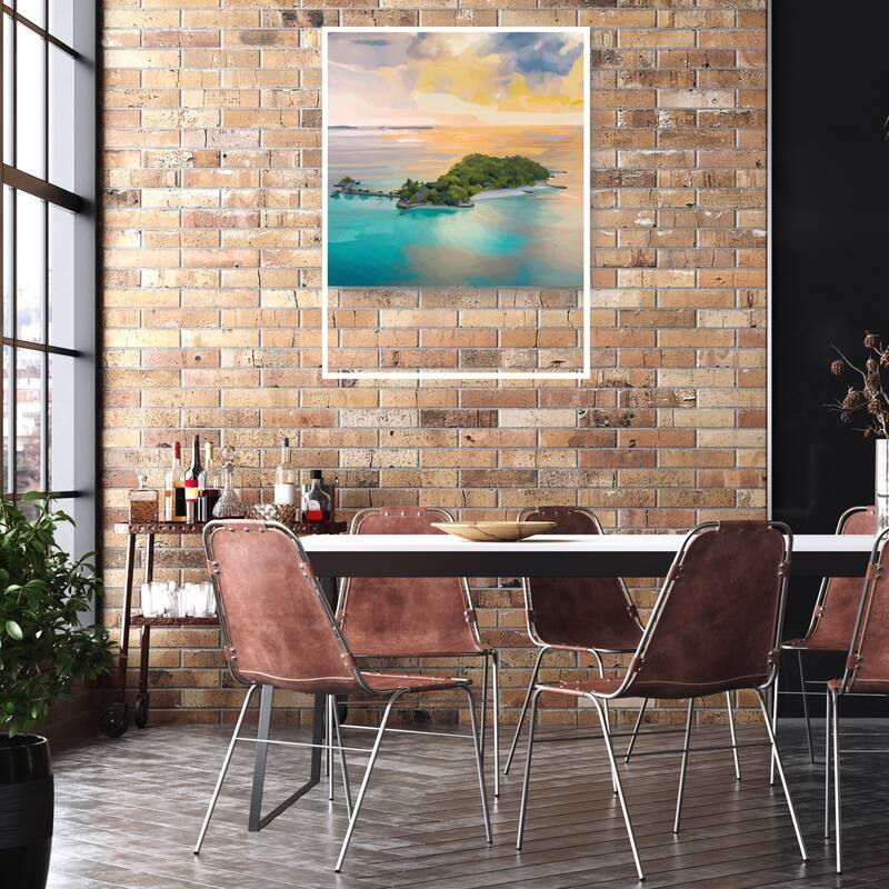 Island Dream By Studio Arts Canvas Art Print