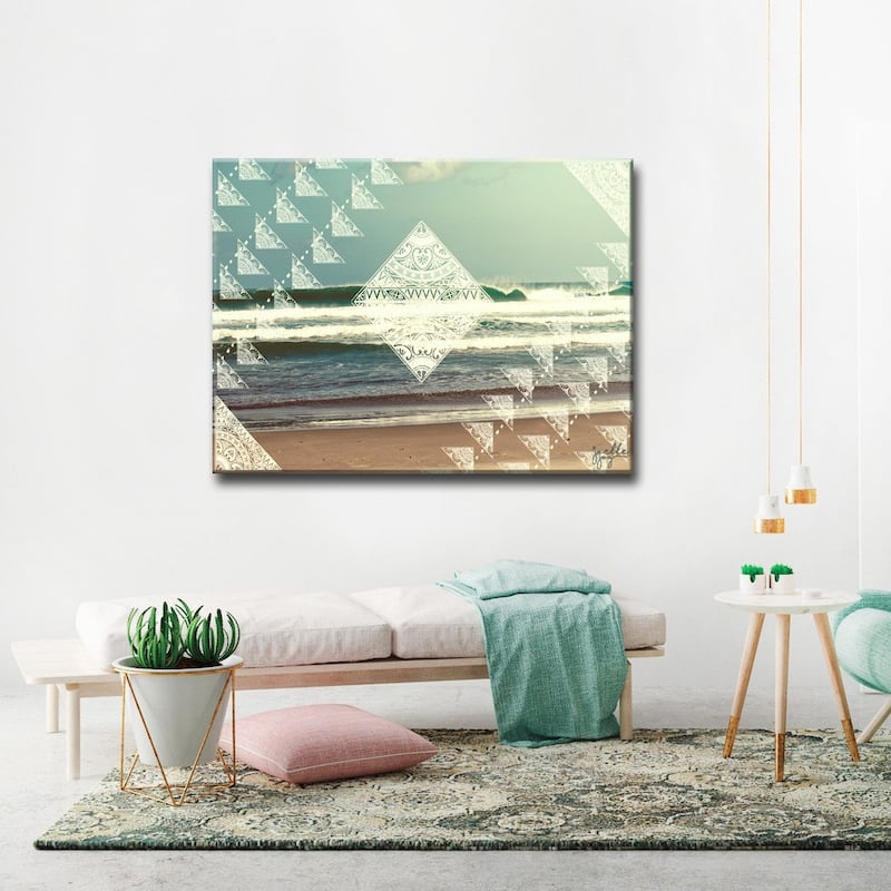Ready2HangArt 'Energy of The Ocean' Canvas Art Print