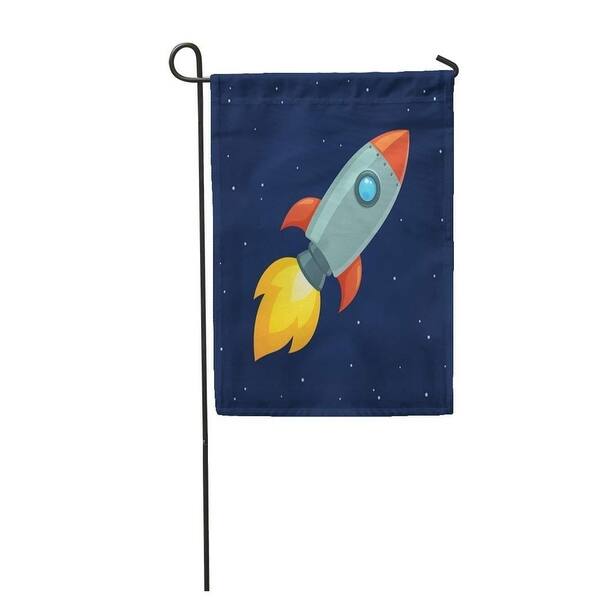 Shop Red Cartoon Rocket On Space Simple Flying Spaceship Drawing Garden Flag Decorative Flag House Banner 12x18 Inch On Sale Overstock 31337331,White Cartoon Man Images