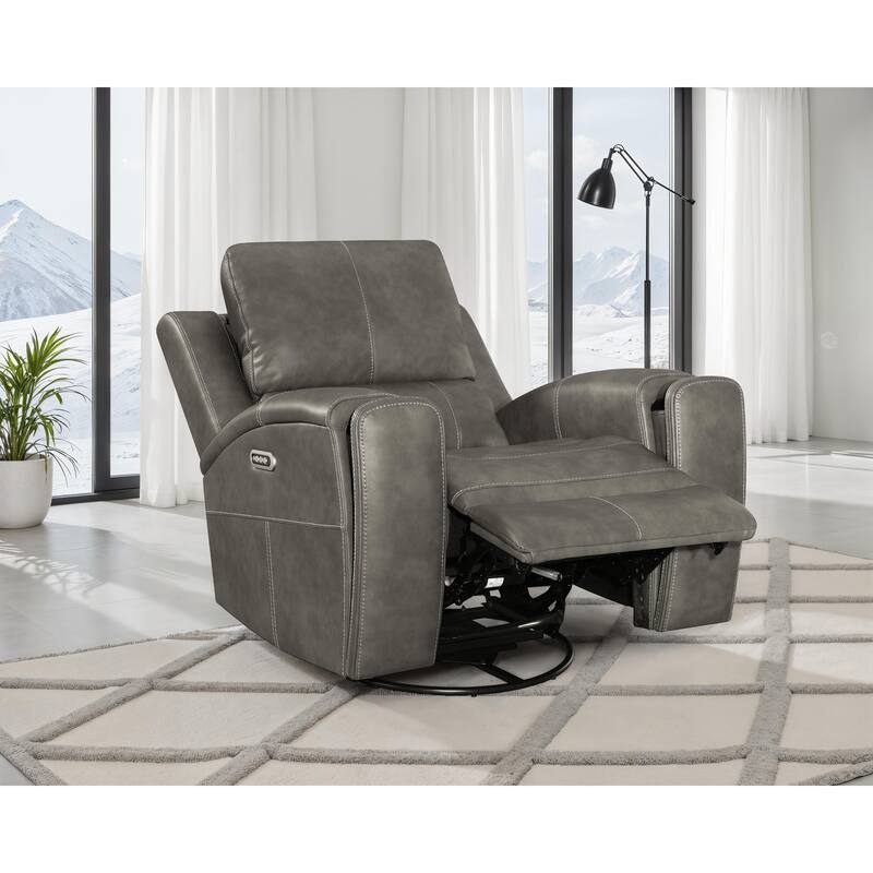 Brickston Triple Power Swivel Glider Recliner