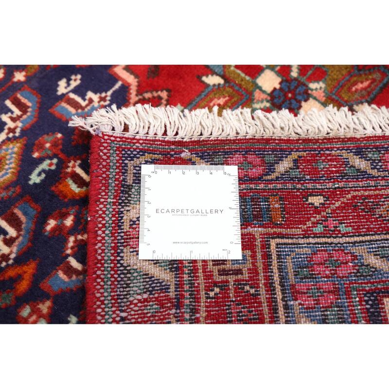 ECARPETGALLERY Hand-knotted Anadol Navy Wool Rug - 3'2 x 10'4