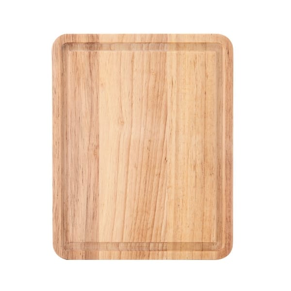 slide 2 of 5, KitchenAid Classic Wood Cutting Board, 8x10-Inch, Natural - 8x10 Inch
