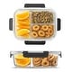 preview thumbnail 2 of 2, JoyJolt 3-Sectional Glass Food Storage Containers with Airtight Lids - Set of 5 - Set of 3
