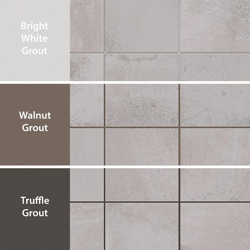 Merola Tile Kings Sea White 13" x 13" Ceramic Floor and Wall Tile