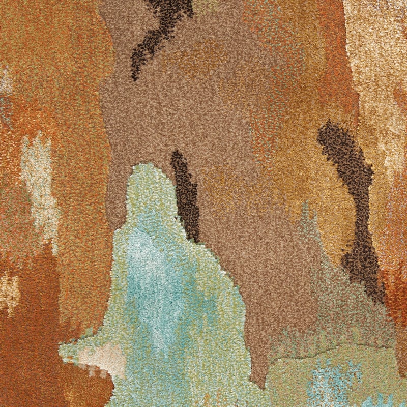 Nourison Prismatic Modern Abstract Area Rug