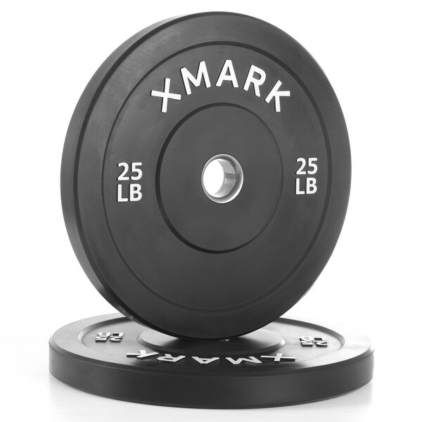 XMark VOODOO-3385-280S Set Olympic Bar and 280 lbs of Olympic Bumper Plates