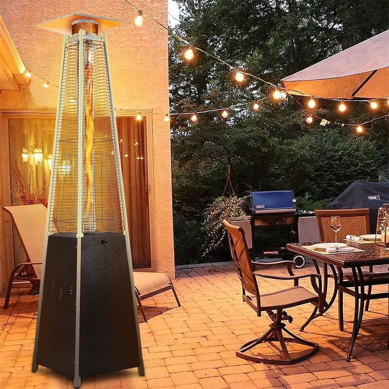 Suncrown Outdoor 41000 BTU Propane Heater, Pyramid Patio Heater ...