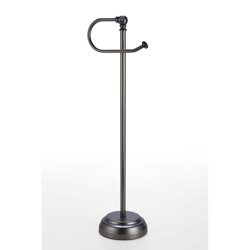 Free Standing Toilet Tissue Paper Roll Holder Stand