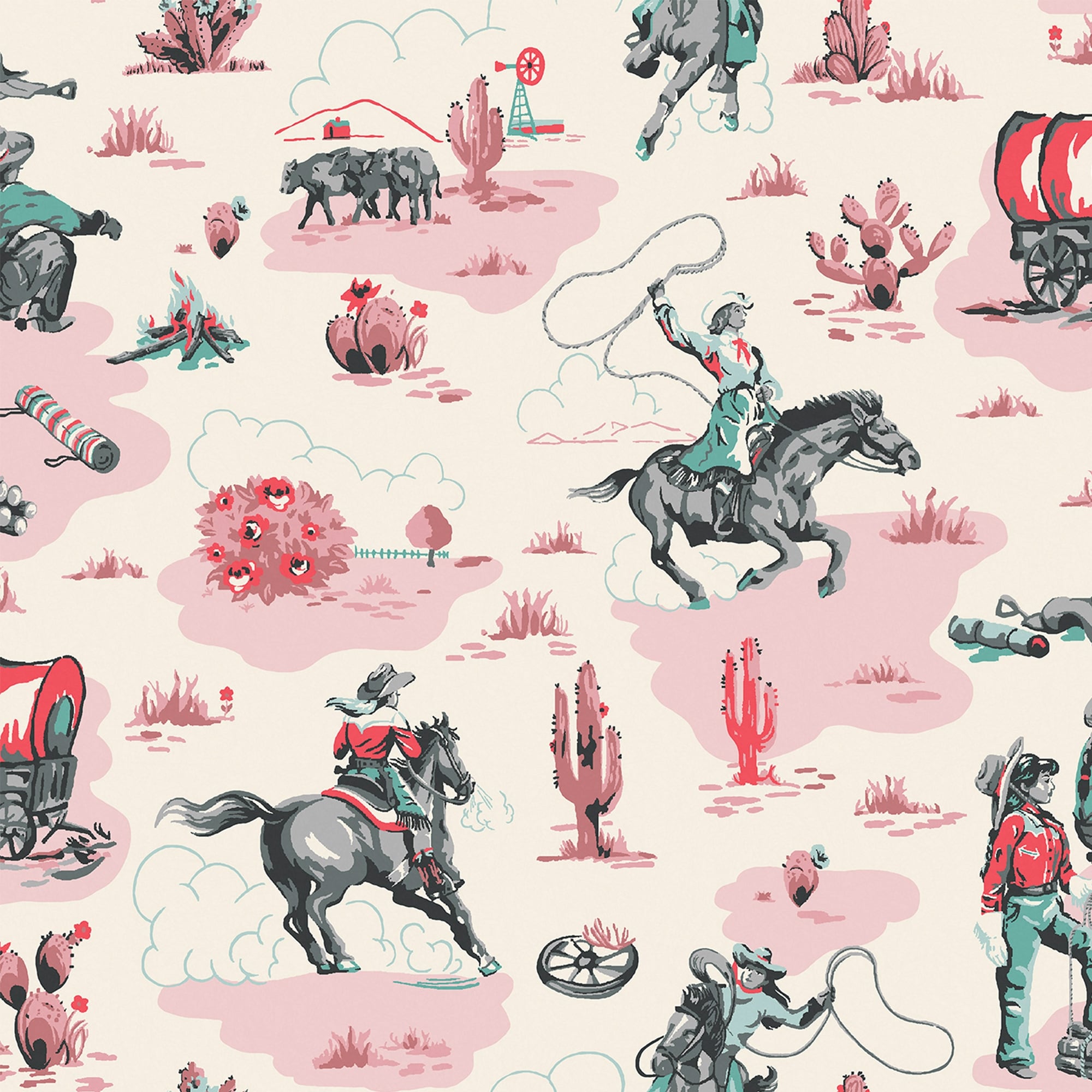 Cath Kidston Cowgirls Pink