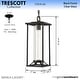 preview thumbnail 6 of 4, The Great Outdoors Trescott Single Light 7" Wide Outdoor Single Mini