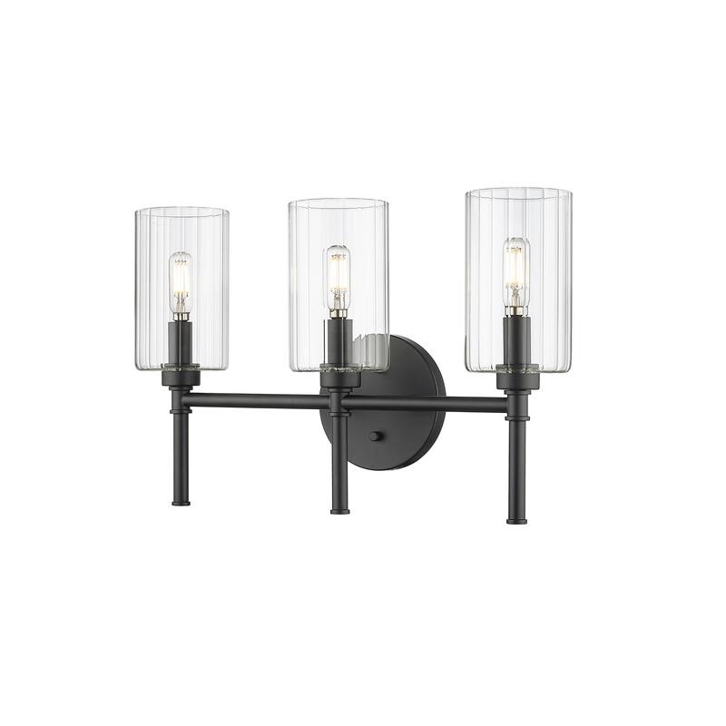 Chastine Vanity Light - 3 Light - Matte Black