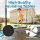 preview thumbnail 11 of 10, 8FT Trampoline with Safety Enclosure Net and Ladder Bounding Table,Trampoline Combo Jumping Trampoline Fitness
