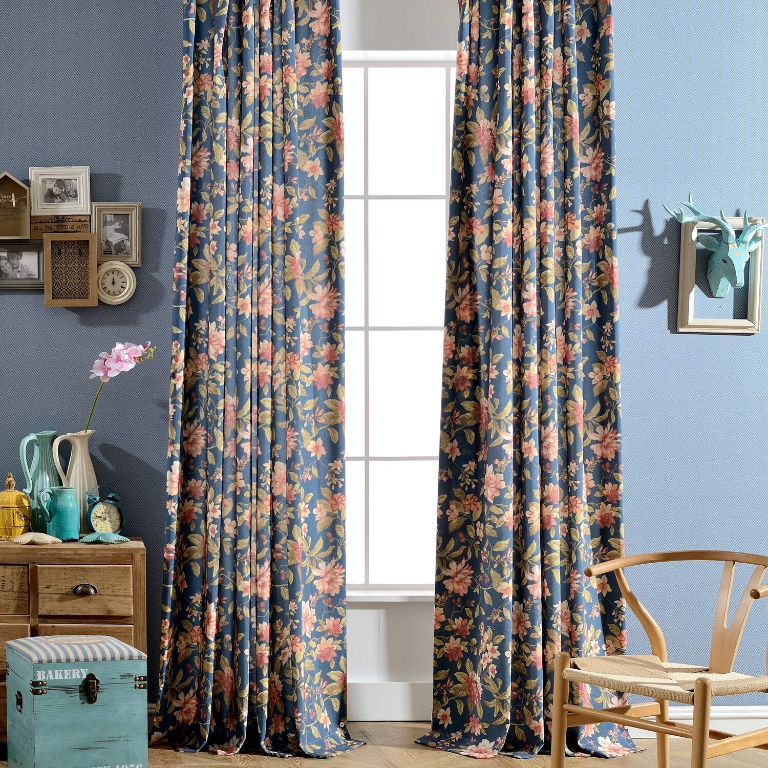 Blooming-Flower-Print-Vintage-