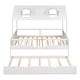 preview thumbnail 11 of 24, Playhouse Full Size House Bed Wood Bed with Trundle