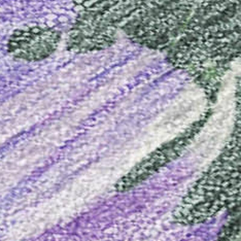 HomeRoots Floral Transitional Rectangle Outdoor Rug