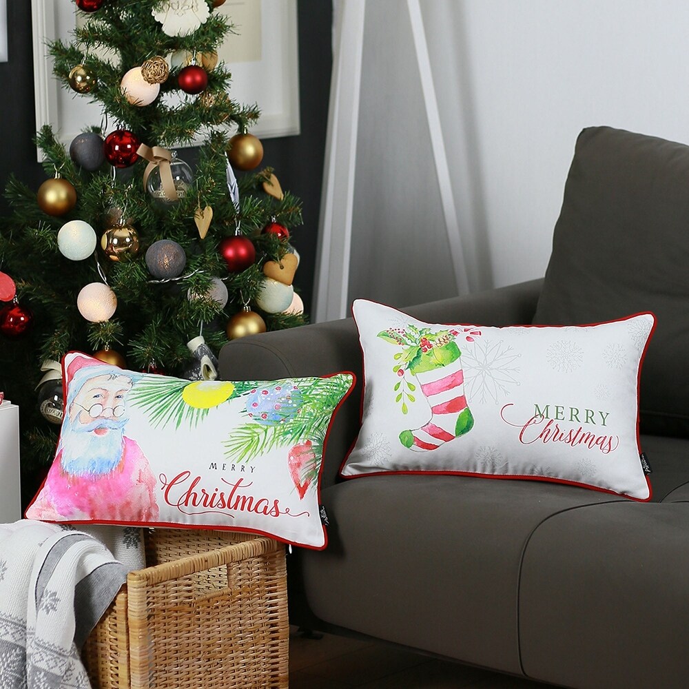 Christmas themed pillow cases cheap