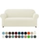 preview thumbnail 14 of 89, Subrtex 1 Piece Sofa Slipcover Stretch Spandex Furniture Protector Ivory