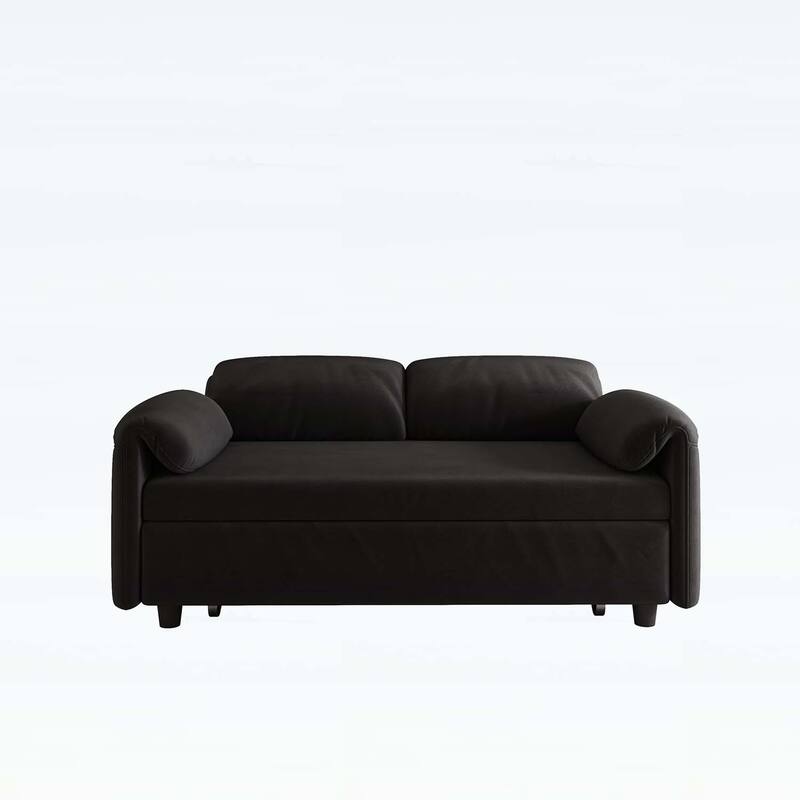 Sofa Centric Design: 54-Inch Sofa Bed with Dual Purpose - A Stylish Retractable Bed for Your Living Room