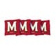 preview thumbnail 1 of 1, Maryland Terrapins TERPS Red Cornhole Bags All-Weather Resin Filled