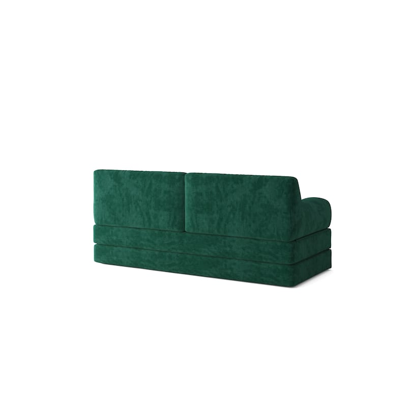 Modular Sofa, Convertible Pudding Block Sofa, Floor-Standing Sofa Bed With Armrests And Comfortable Sofa Bed