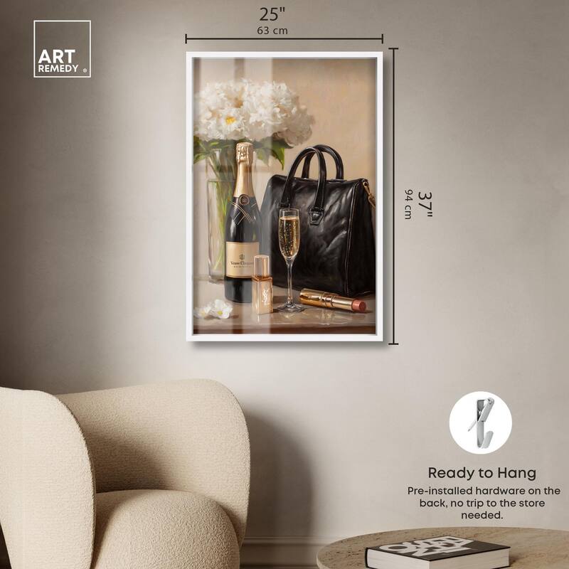 Cheers to Lovely Glam Shadowbox by Art Remedy
