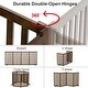 preview thumbnail 15 of 57, Wooden Freestanding Panels Pet Gate