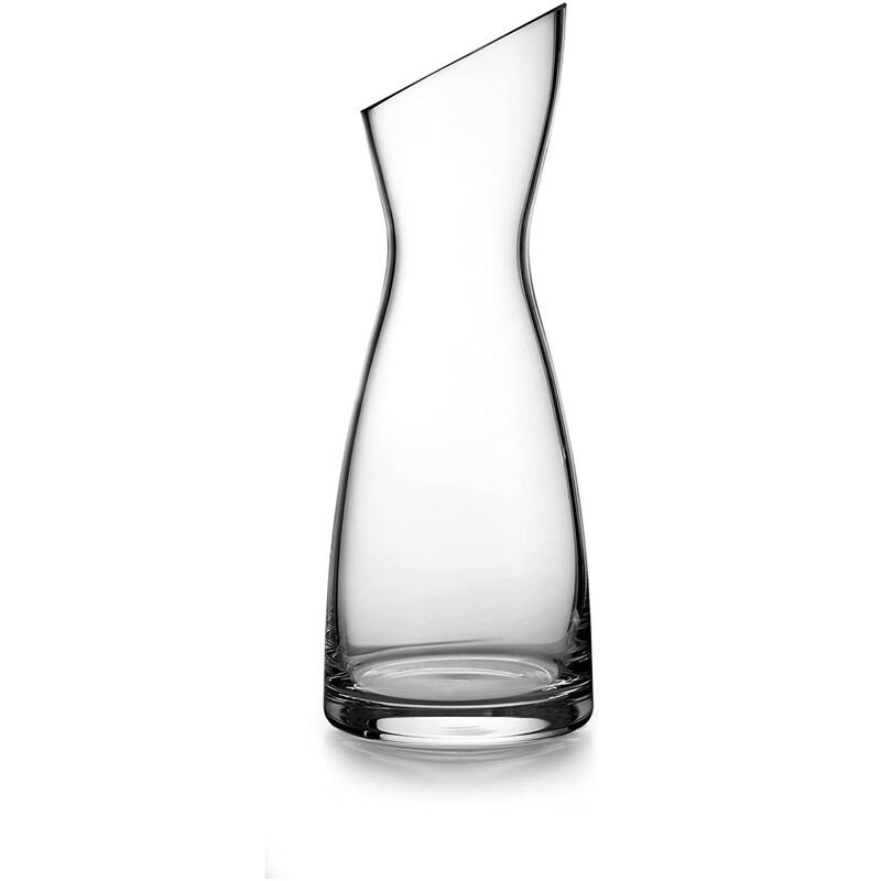 Nambe Skye Crystal Clear Glass Carafe - 36 oz