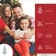 preview thumbnail 4 of 32, HOMCOM 6 ft. Prelit Artificial Christmas Tree with Stand, Colored Christmas Tree