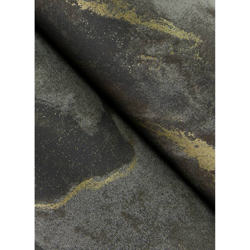 A-Street Prints Silenus Charcoal Marbled Wallpaper