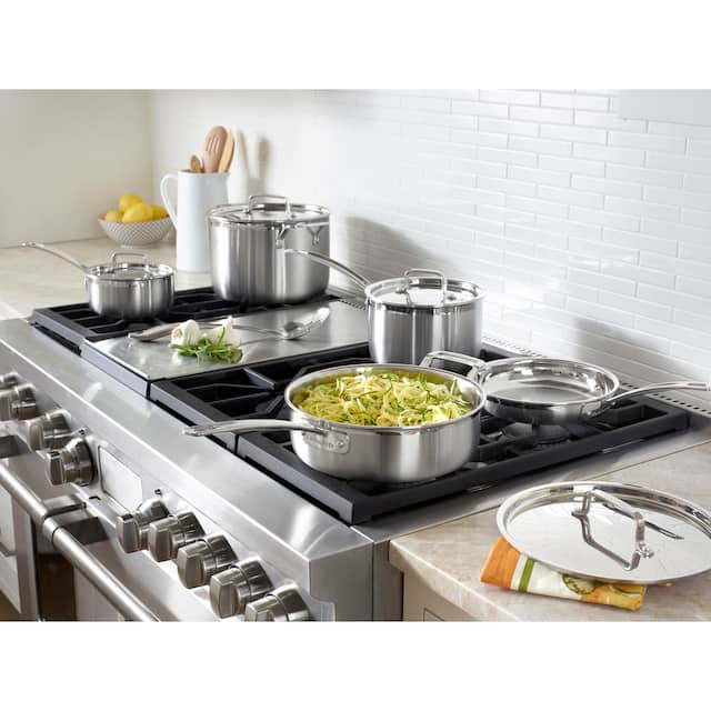 Cuisinart MultiClad Pro Triple Ply Stainless Cookware 12-Piece Set