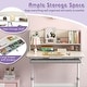 preview thumbnail 27 of 29, Costway Kids Study Desk with 7-Level Tiltable Desktop Adjustable - See Details