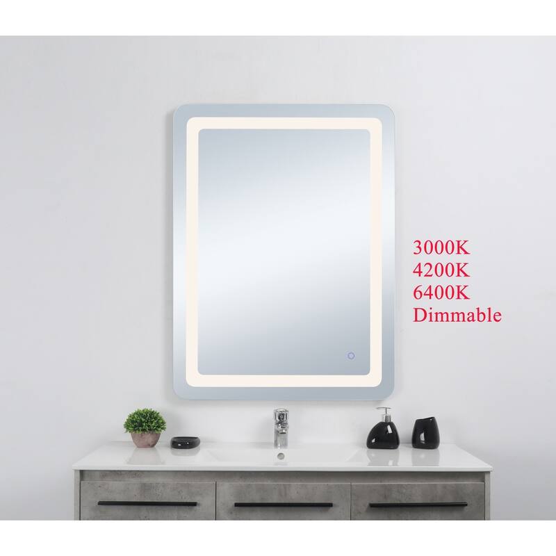 Indigo Home 30in x 40in soft edge LED mirror
