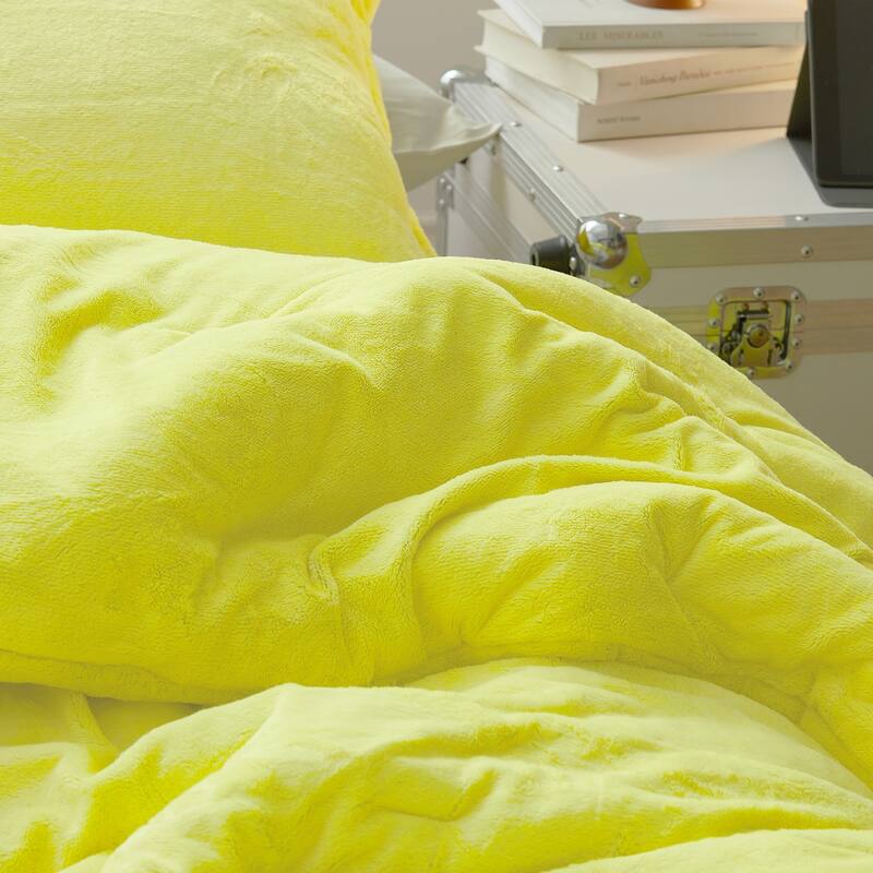 Neon Nights - Coma Inducer® Oversized Comforter Set - Neon Yellow