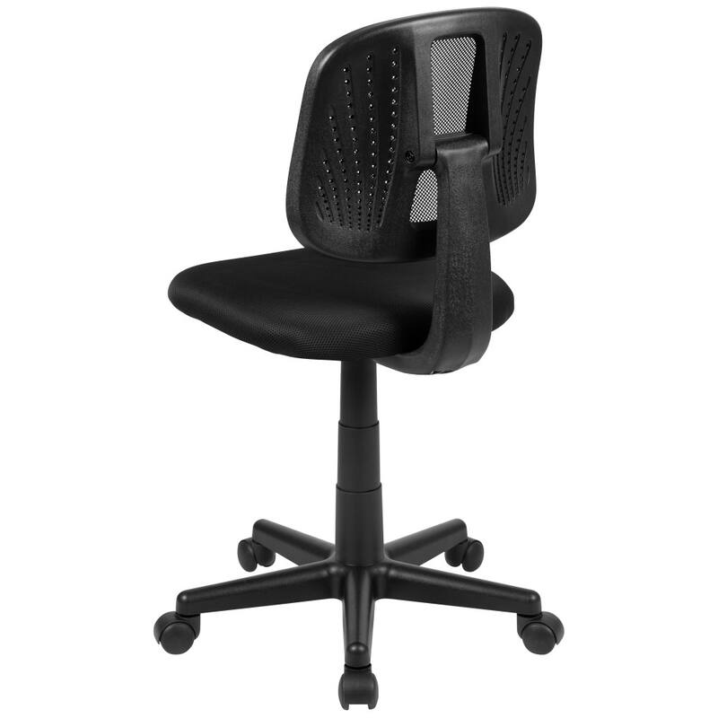 Mid-Back Mesh Swivel Task Office Chair with Pivot Back