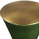 preview thumbnail 3 of 2, Uttermost Ronde Jade Green Drink Table
