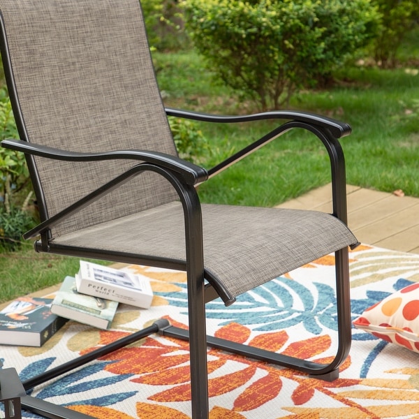 aluminum c spring chairs