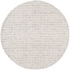 preview thumbnail 9 of 36, SAFAVIEH Handmade Ebony Bernadetta Modern Wool Rug 6' Round - Grey/Ivory - Round