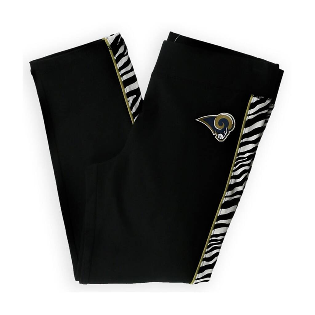 Justice Girls St. Louis Rams Yoga Pants, Black, 16/18