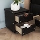 preview thumbnail 5 of 24, Full Platform Bed with Trundle, Storage Box, and Nightstand