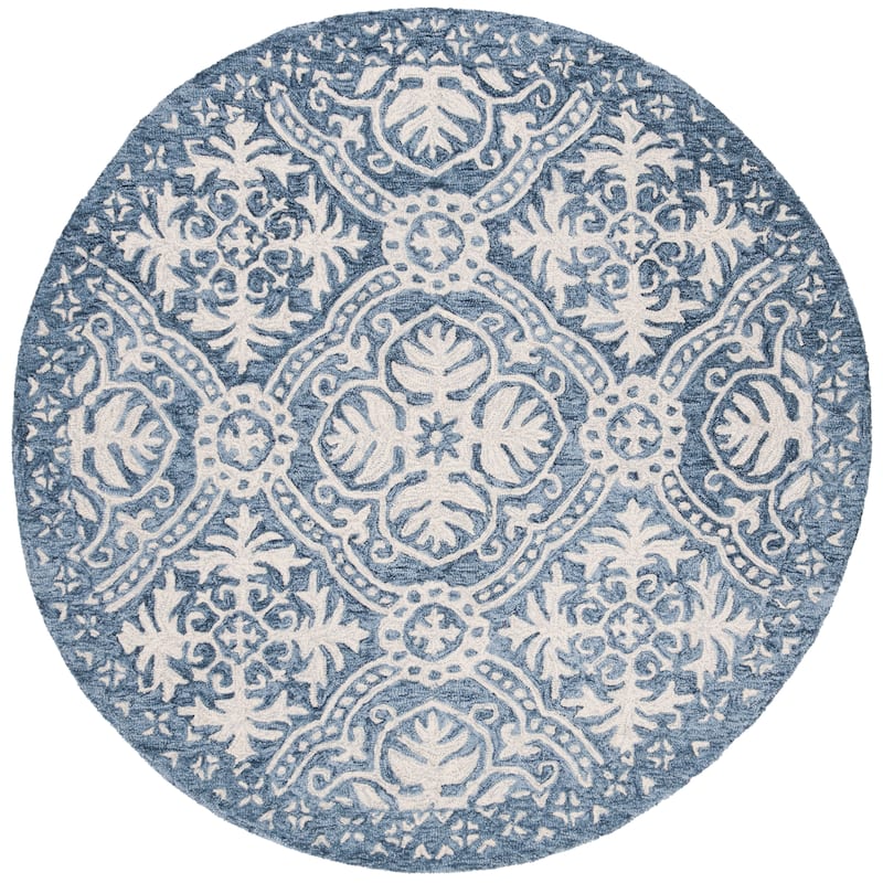 SAFAVIEH Handmade Micro-Loop Anamarija Wool Rug