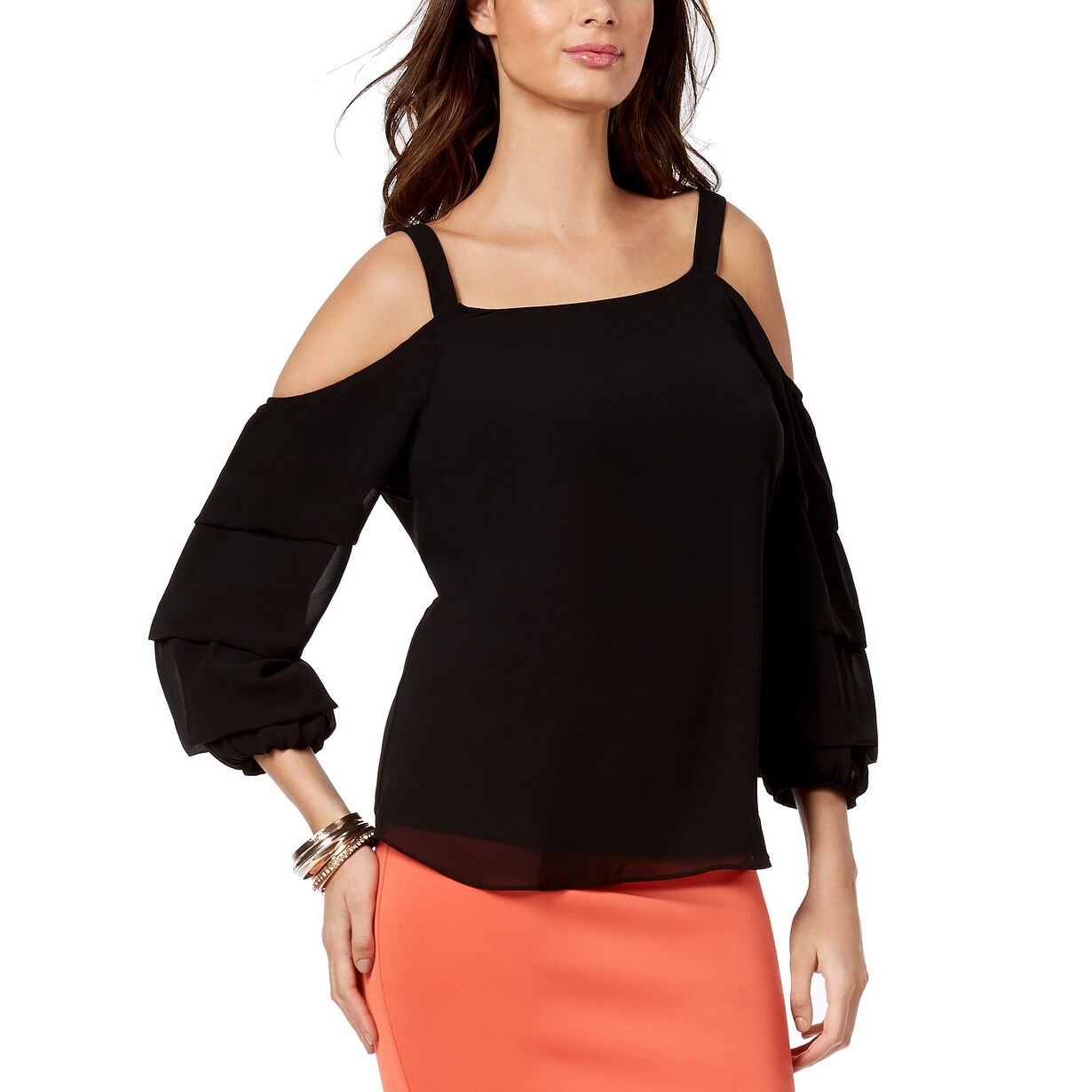 thalia sodi cold shoulder tops