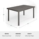 preview thumbnail 11 of 21, Martha Stewart 7pc Rattan Patio Dining Set - 6 Chairs, Table - 62"D x 39"W x 30"H