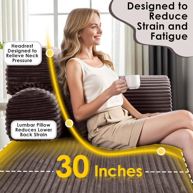 Convertible Sleeper Sofa Bed, 78.5" Corduroy Foldable Loveseat Sofa, King Size Floor Mattress Couch, No Assembly Required