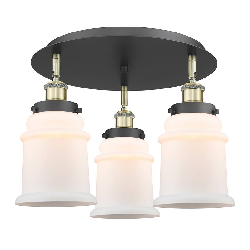 Innovations Lighting Canton - 3 Light 18" Flush Mount